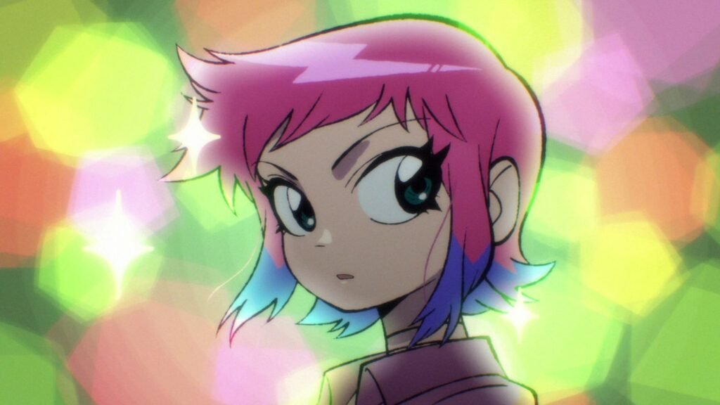 Ramona Flowers in animation, as voiced by Mary Elizabeth Winstead in 'Scott Pilgrim Takes Off' | Agents of Fandom