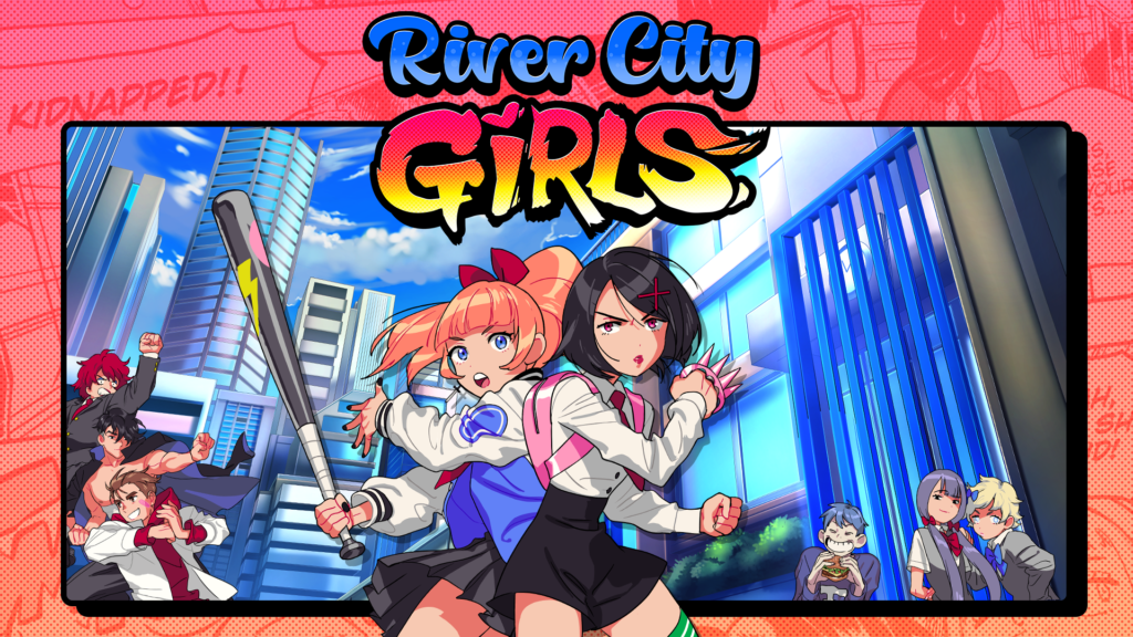 Control Misako and Kyoko as they tear through River City to find their missing boyfriends } Agents of Fandom