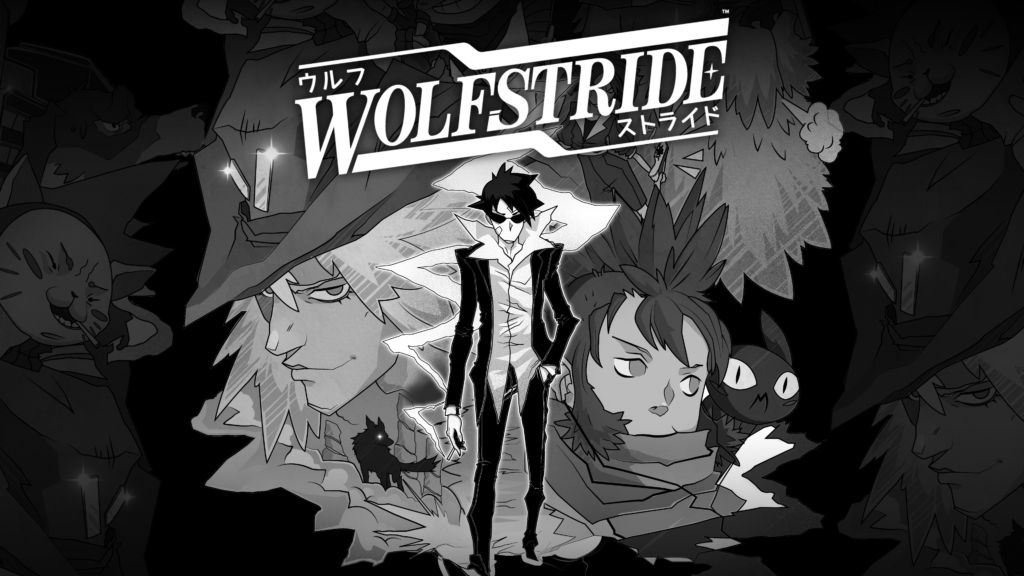 Artwork for 'Wolfstride', now available on the Crunchyroll Game Vault | Agents of Fandom
