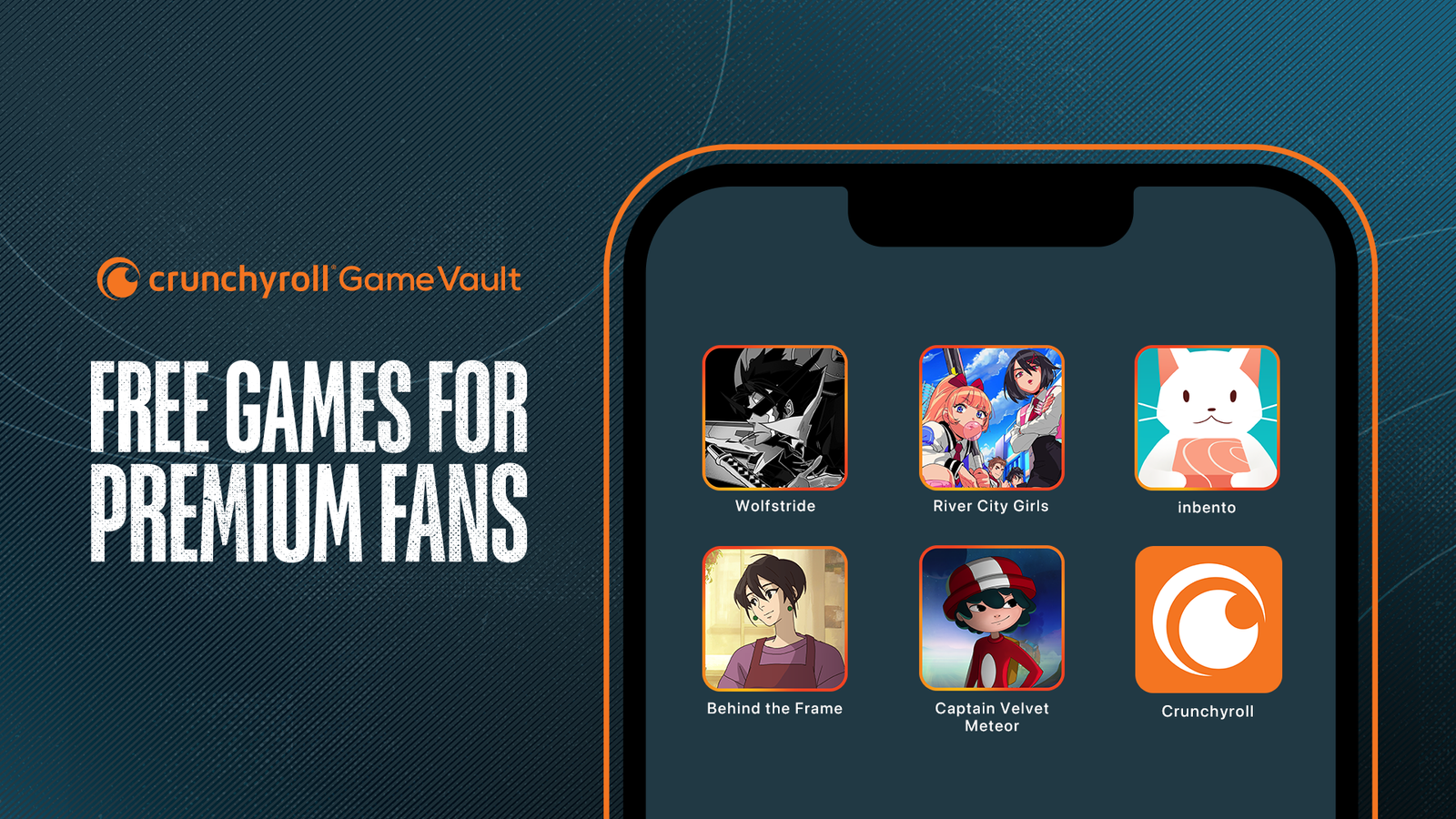 Crunchyroll Debuts Brand-New Crunchyroll Game Vault With 5 Exciting Titles