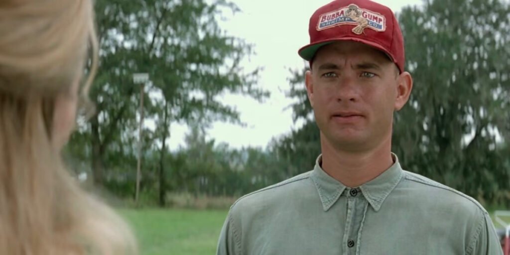 Tom Hanks as Forrest Gump talking to Jenny in Forrest Gump | Agents of Fandom