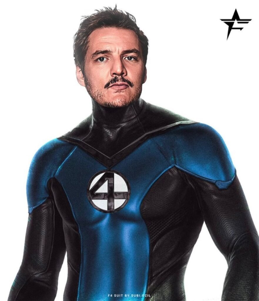 Pedro Pascal as Reed Richards concept by Ruben Ripalda and subi.ozil | Agents of Fandom