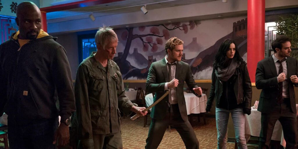 Luke Cage, Stick, Danny Rand, Jessica Jones, and Matt Murdock meet to kick ass in Netflix's the Defenders | Agents of Fandom