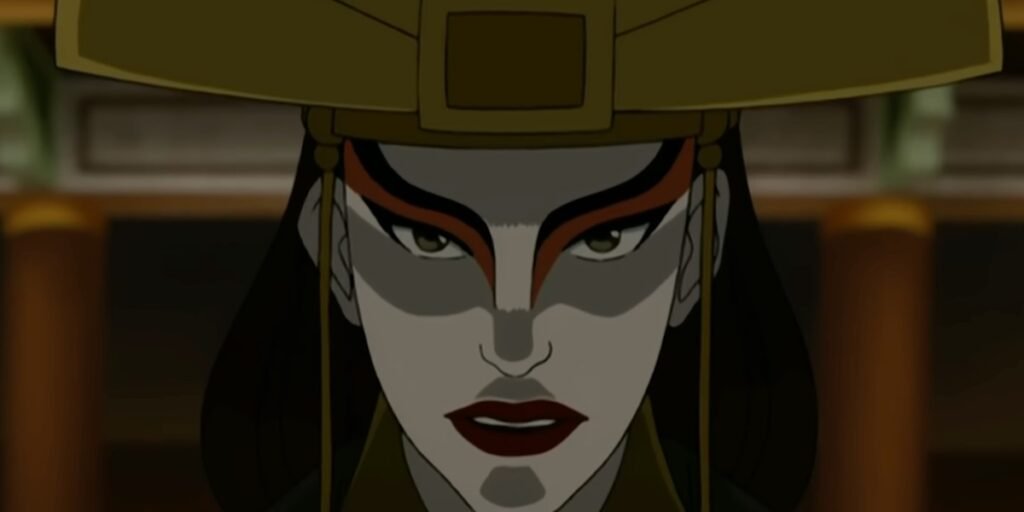 A stern Kyoshi takes over Aang's physical form, confessing to killing Chin the Conqueror hundreds of years prior. | Agents of Fandom