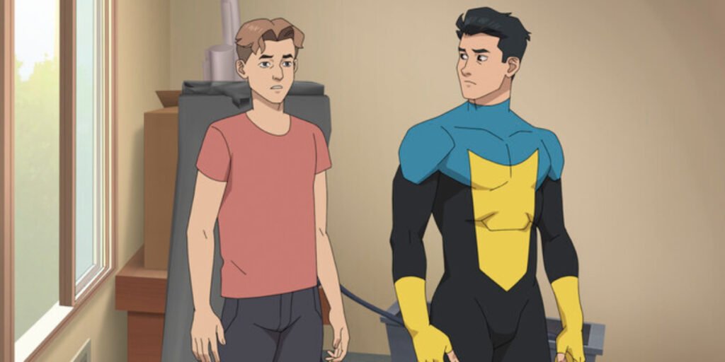 William standing beside Mark in their dorm room in Invincible Season 2, Episode 5 | Agents of Fandom
