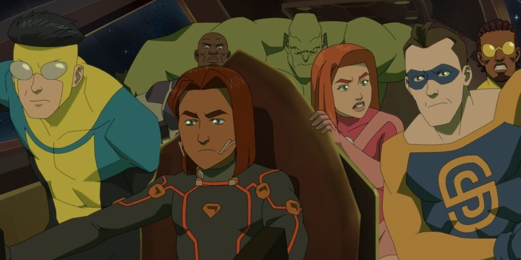 Mark joins the The Guardians of the Globe on a trip to Mars in Invincible Season 2 Part 2. | Agents of Fandom