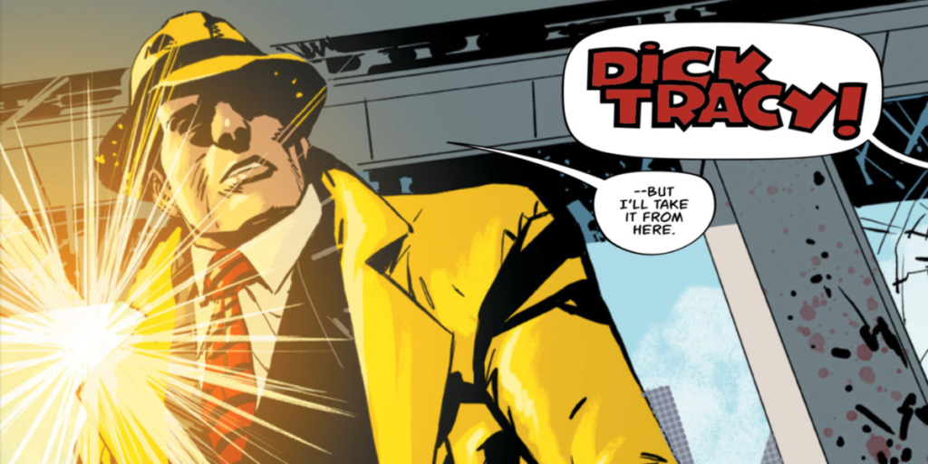 Art by Geraldo Borges showcasing Dick Tracy in the first issue of Dick Tracy #1 | Agents Of Fandom