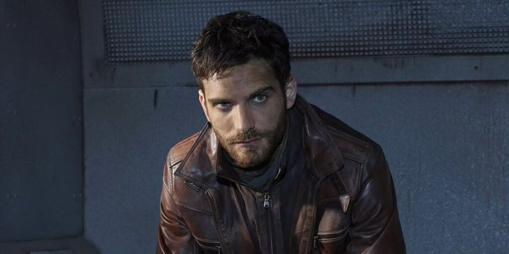 A close up still of Deke Shaw wearing a brown jacket in Agents of S.H.I.E.L.D. | Agents of Fandom