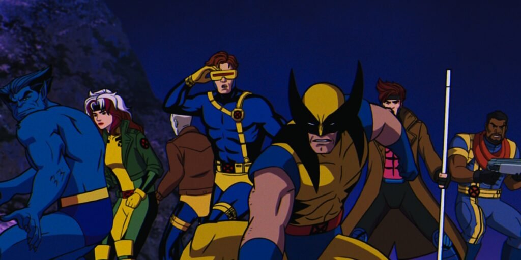 The X-Men, Beast, Rogue, Morph, Cyclops, Wolverine, Gambit, and Bishop are ready for battle led by Wolverine and Cyclops in X-Men 97. | Agents of Fandom