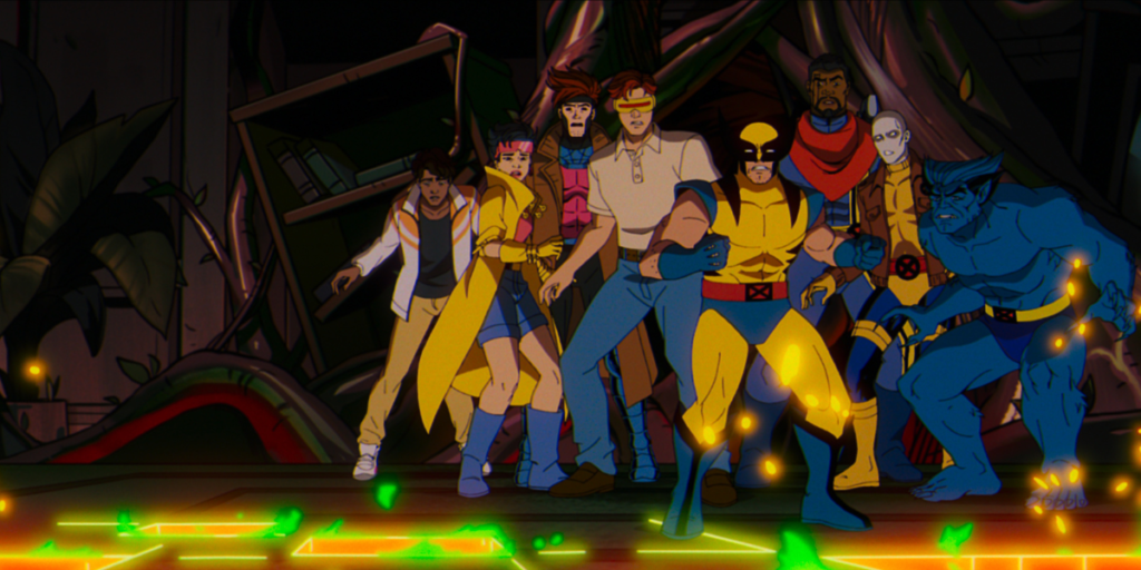 The X-Men being cornered by fire in X-Men '97 | Agents of Fandom