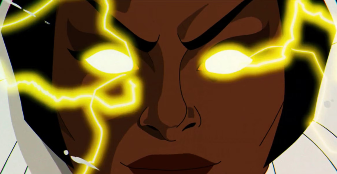 Storm powers up with lightning protruding from her all-yellow eyes in X-Men '97 Episode 6 | Agents of Fandom