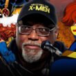 Custom edit of Larry Houston at a fan event with keyart from 'X-Men The Animated Series' and 'X-Men '97' | Agents of Fandom