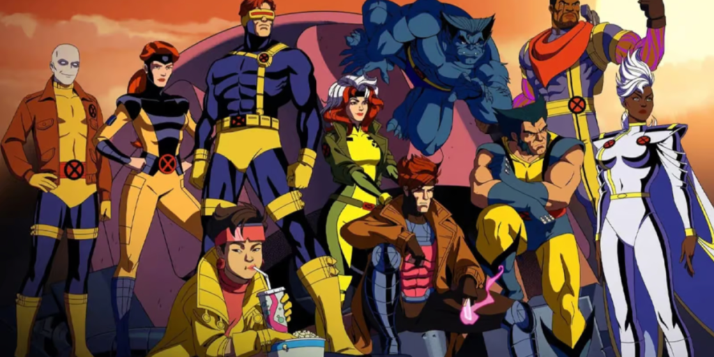 A promotional image for X-Men '97 featuring the entire team of The X-Men showing off their new designs | Agents of Fandom