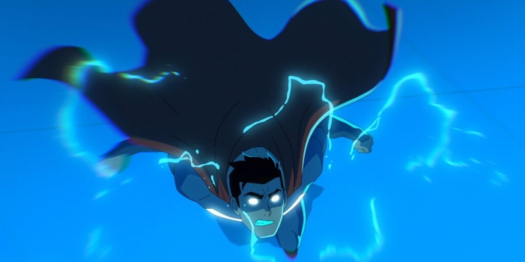 Superman displays unique new electric powers unique in My Adventures With Superman Season 2 Episode 6 | Agents of Fandom