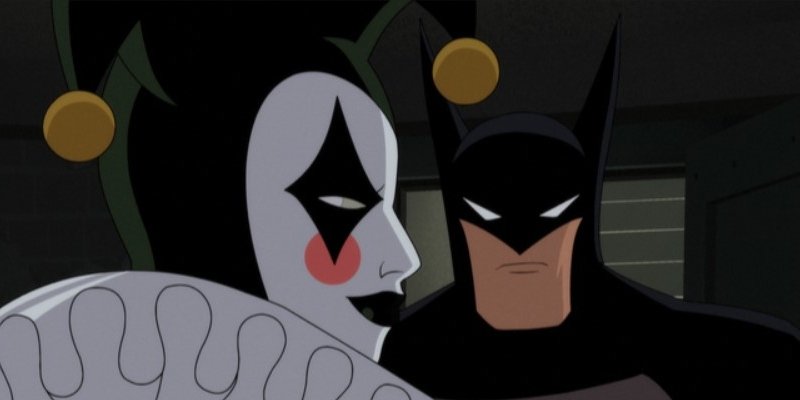 Harley and Batman face to face in Prime Video's Batman; Caped Crusader | Agents of Fandom