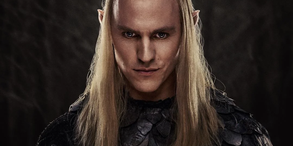 Promotional image of Charlie Vickers as Sauron in his fair and beautiful form for The Lord of the Rings: Rings of Power Season 2 | Agents of Fandom