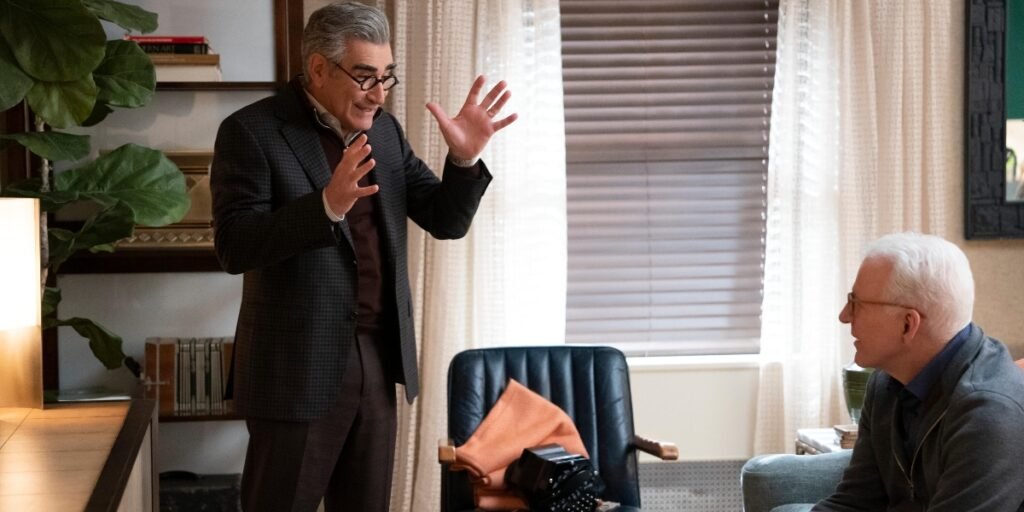 Eugene Levy persuades Charles to let him be a part of the investigation in Only Murders in the Building Season 4 Episode 3 "Two for the Road" | Agents of Fandom