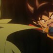 Goku (Masako Nozawa) about to land a punch on a green creature in Dragon Ball Daima Episode 3 | Agents of Fandom