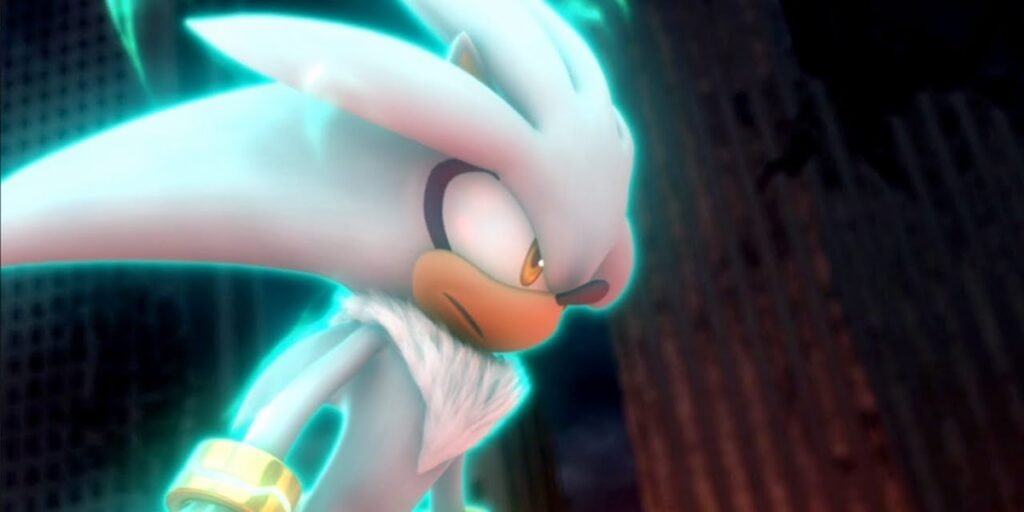 Silver the Hedgehog glowing in Sonic the Hedgehog (2006) | Agents of Fandom