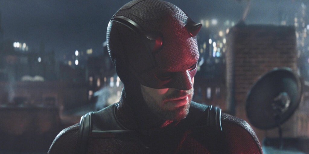 Daredevil on top of a building in Born Again | Agents of Fandom