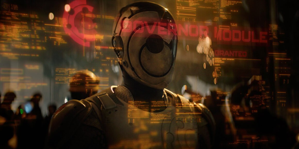 Alexander Skarsgård as Murderbot for the Apple TV+ show | Agents of Fandom
