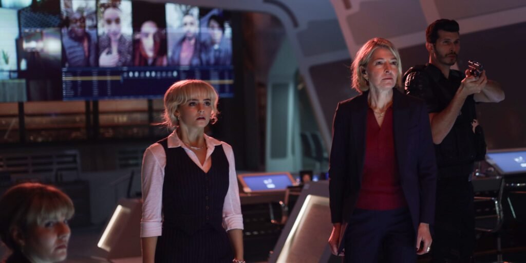 Ruby Sunday and Kate Lethbridge-Stewart standing in the UNIT tower staring at a threat offscreen | Agent sof Fandom