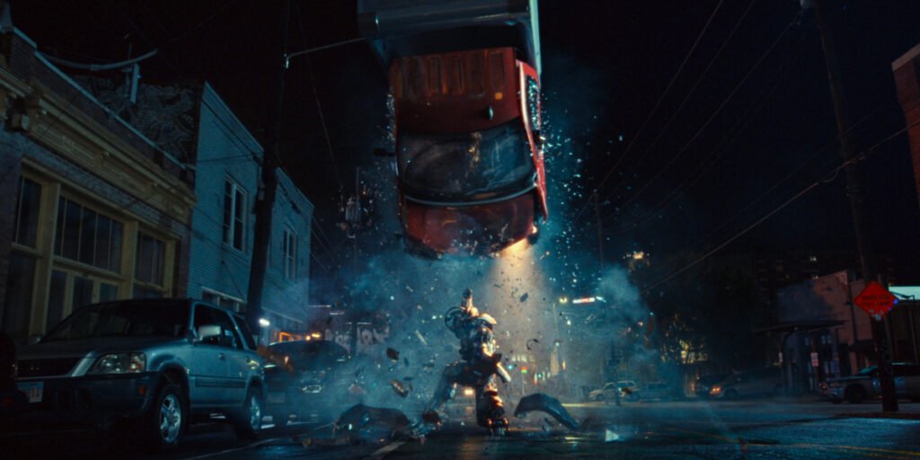 A car falling on Riri Williams in Ironheart | Agents of Fandom