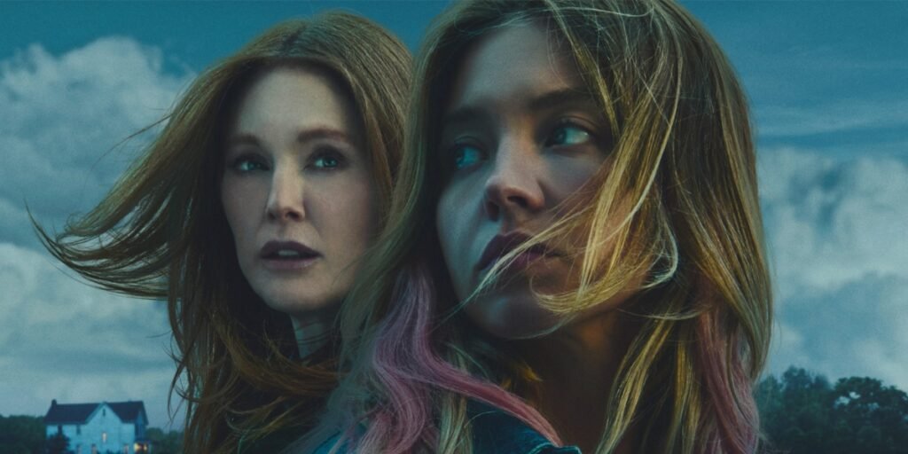 JUlianne Moore and Sydney Sweeney as floating heads for Apple TV+'s Echo Valley | Agents of Fandom