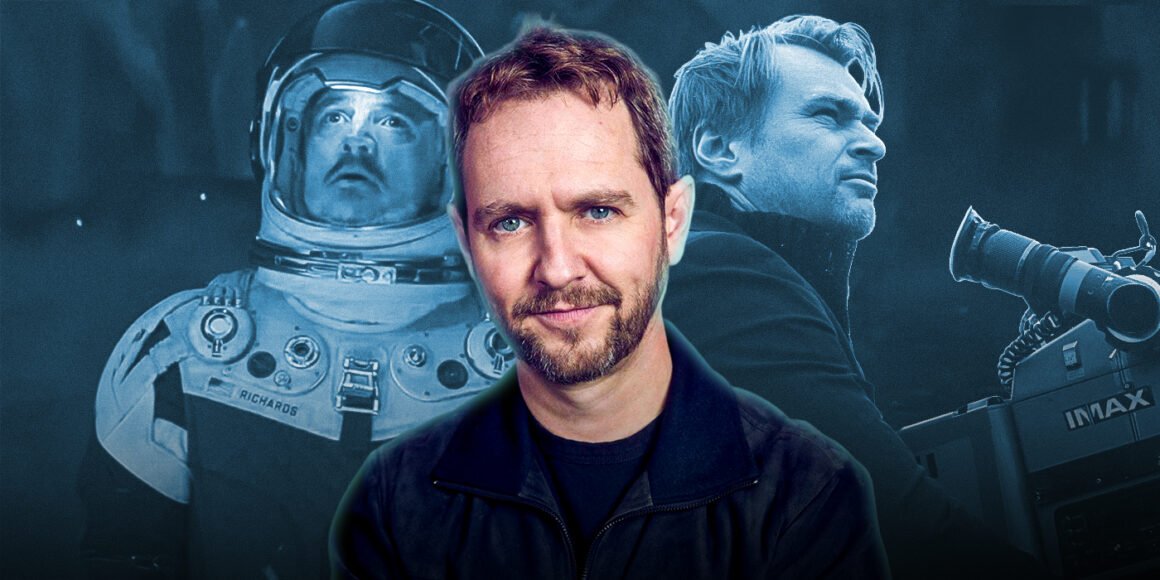 Matt Shakman with Christopher Nolan and Pedro Pascal from Fantastic Four First Steps | Agents of Fandom