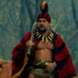 Jason Momoa as Ka'iana holding a club in Chief of War | Agents of Fandom