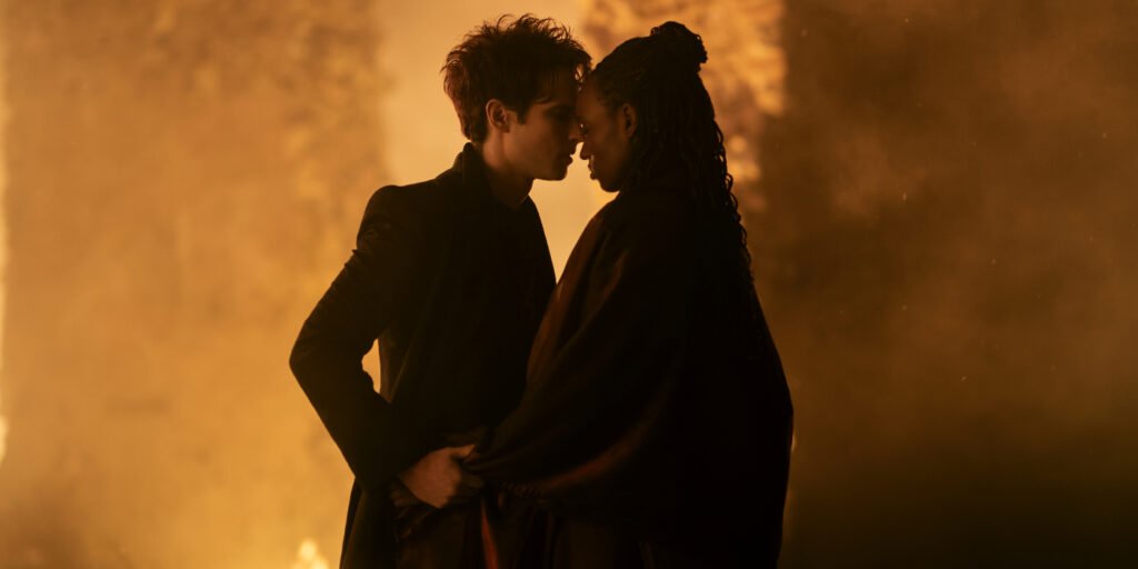 Death and Dream embracing in The Sandman Season 2 Volume 1 | Agents of Fandom