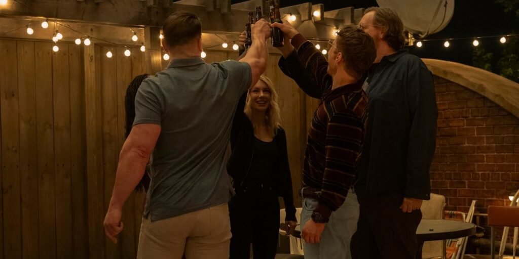 The gang is back together to celebrate in Peacemaker Season 2 | Agents of Fandom