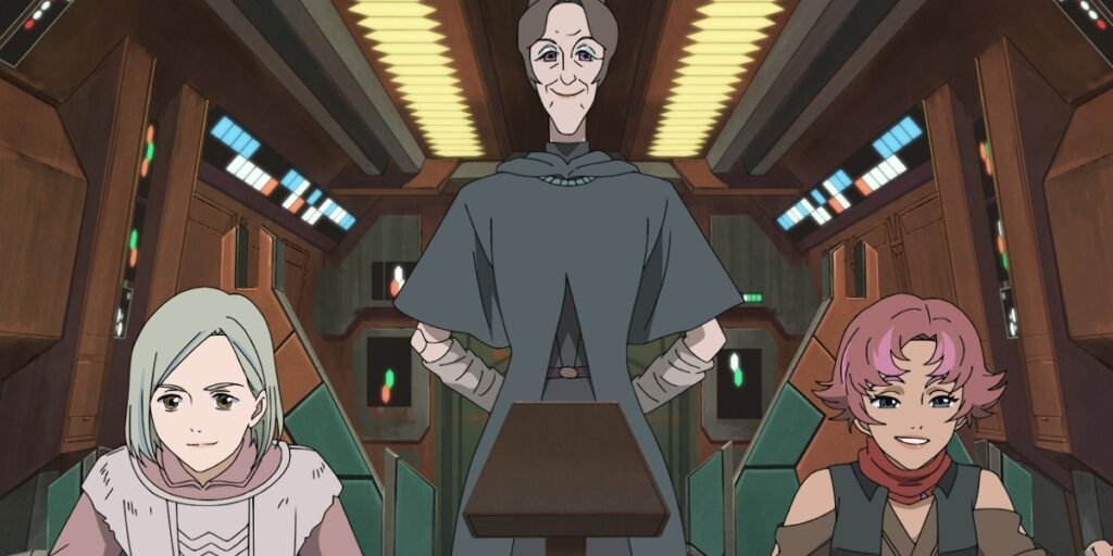 A prince, a Jedi, and a bounty hunter team up to flee the Empire in Star Wars: Visions | Agents of Fandom