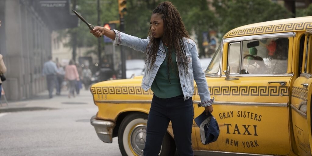 Annabeth is ready to defend herself against any monster in PJO Season 2 Episode 1 | Agents of Fandom