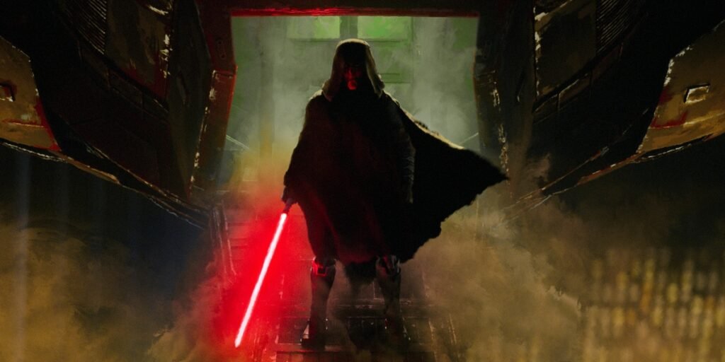 Maul embodies a Shadow Lord with his red lightsaber | Agents of Fandom