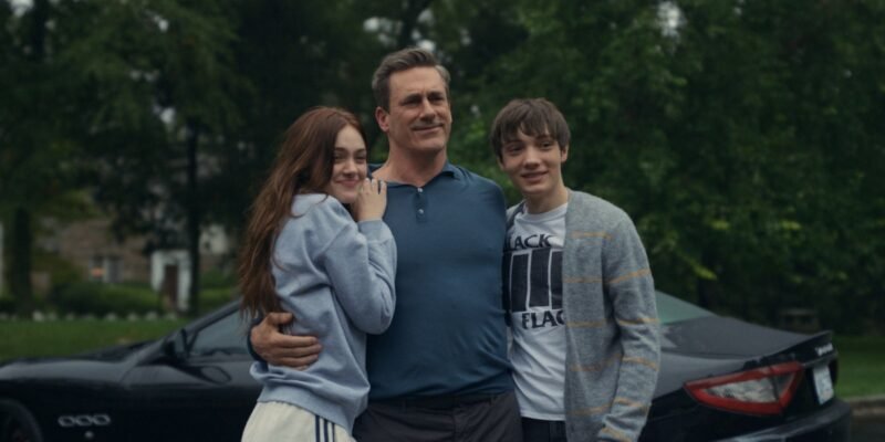 Jon Hamm shares a moment with his children in Your Friends & Neighbors Season 2 | Agents of Fandom