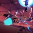 The Dragon Striker goes for the goal!
