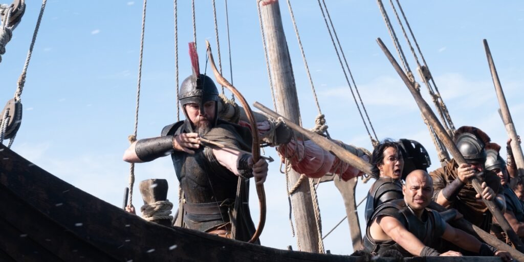 Matt Damon as Odysseys ready to fire an arrow | Agents of Fandom