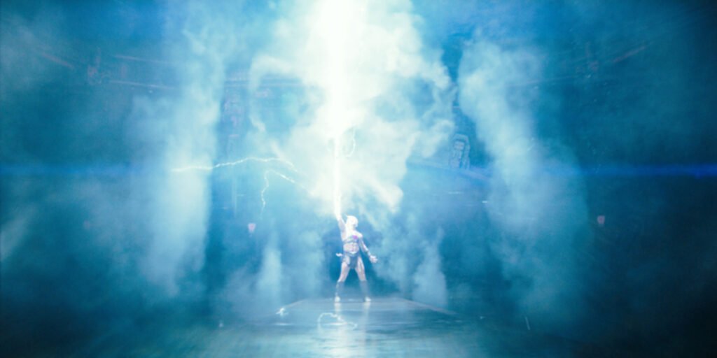 He-Man wielding the Power Sword in Masters of the Universe | Agents of Fandom