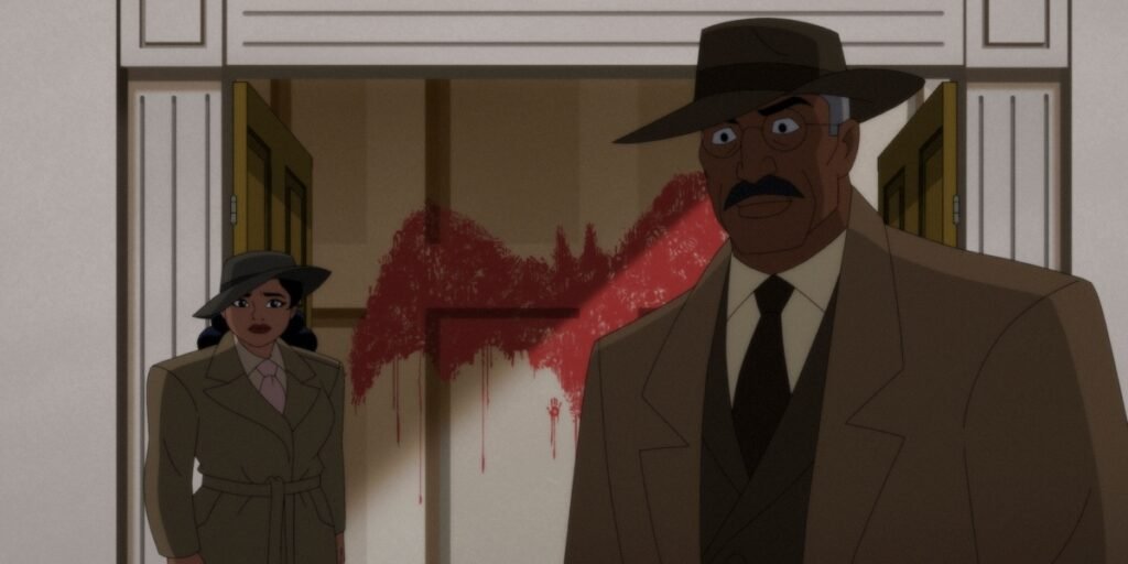 Jim Gordon and Renee Montoya on the scene of a crime in Batman: Caped Crusader Season 2 | Agents of Fandom